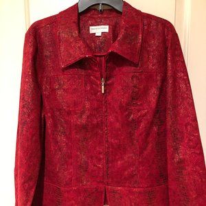 Fuax Snakeskin Jacket